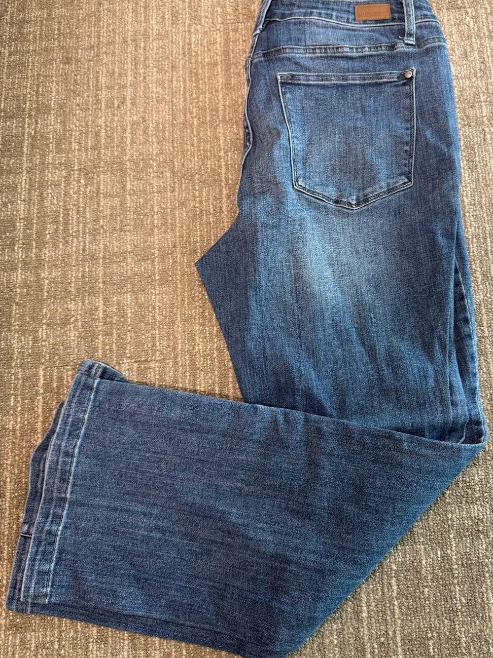 Judy Blue Medium Wash Women's Jeans, Flare Cut, Size 18W